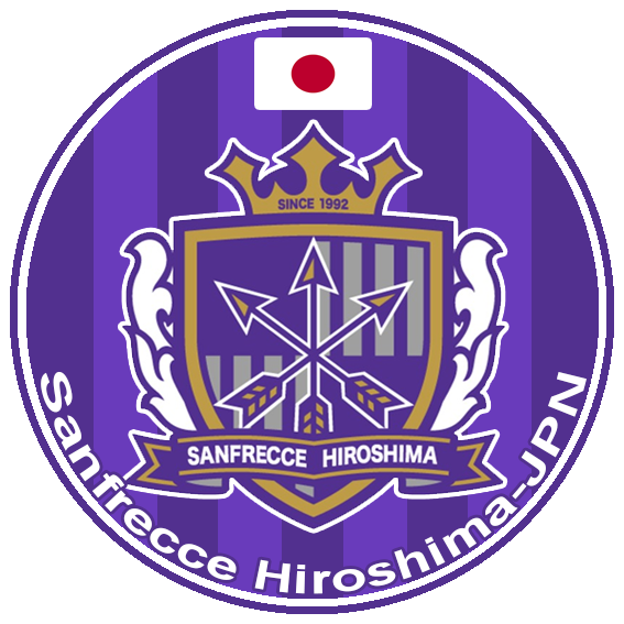 Escudos de Futebol de Botão LH Sanfrecce Hiroshima (Japão)