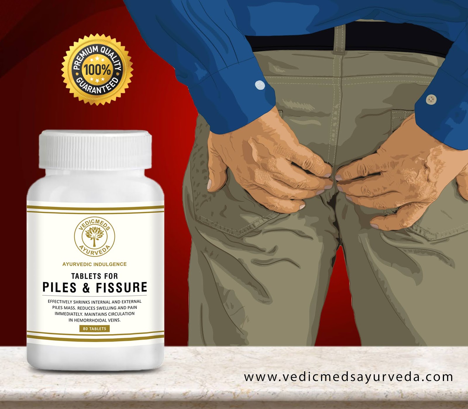 TABLETS FOR PILES AND FISSURE Vedicmeds Ayurveda