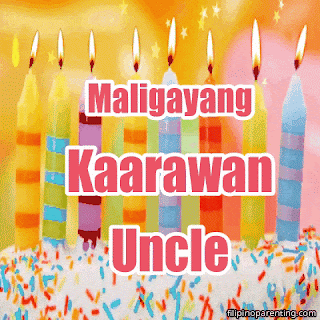 Maligayang Kaarawan Uncle