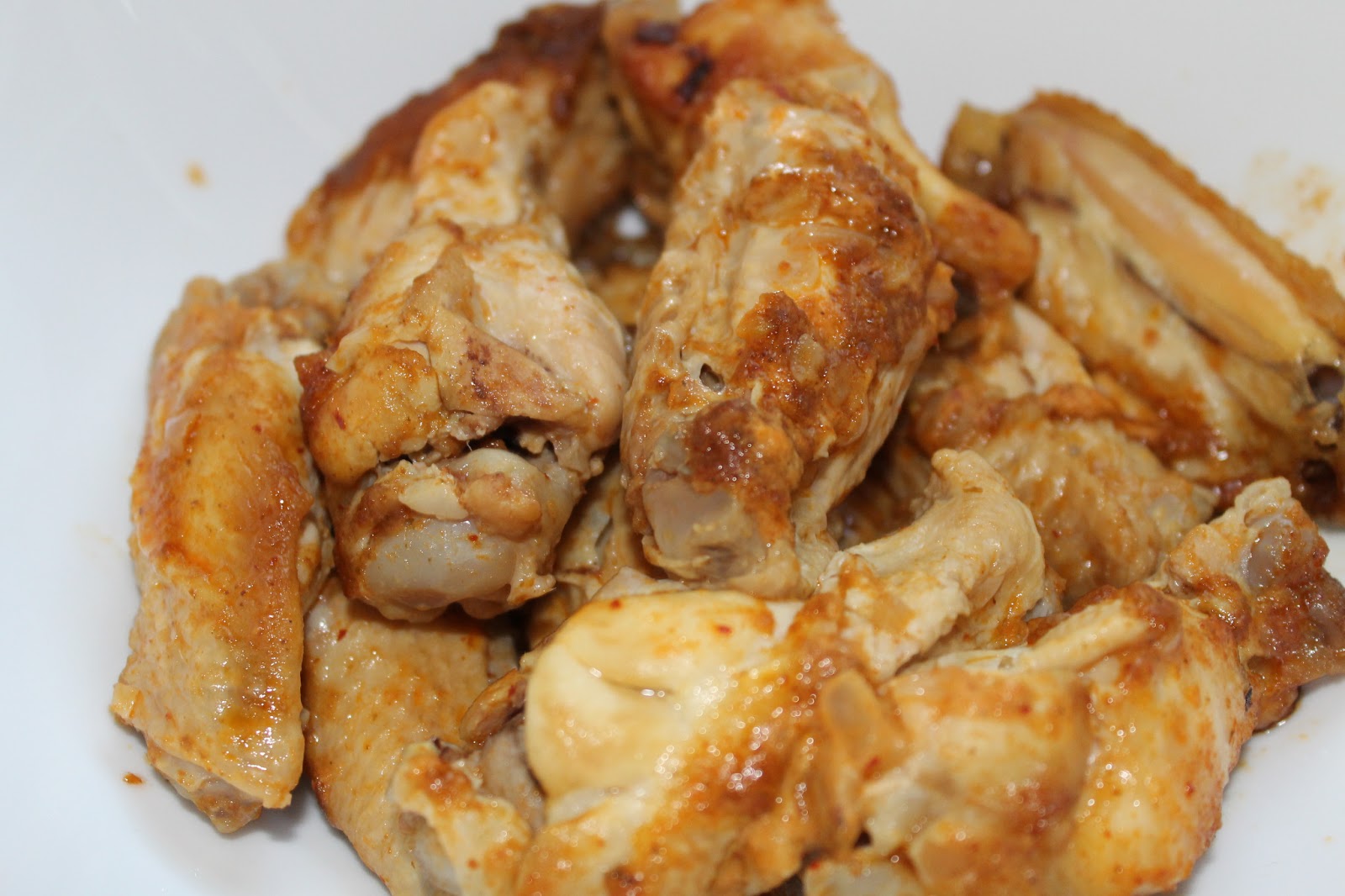 Life on Food Slow Cooker Curry Chicken Wings