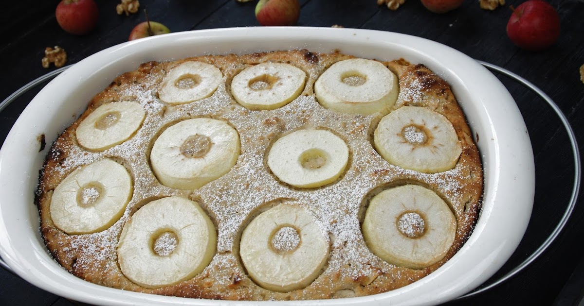 rührseelig: Apfel-Quark-Haferflocken-Auflauf