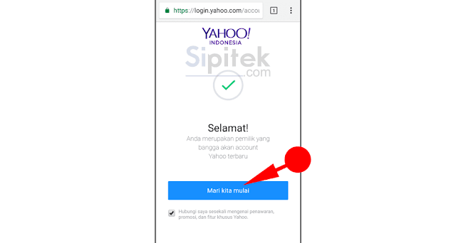 Cara Membuat Email Yahoo lewat HP Android Cara Membuat Email Yahoo lewat HP Android