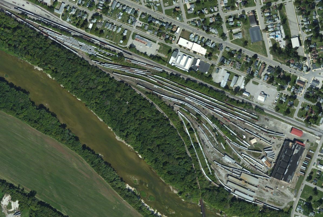 Towns and Nature Logansport, IN Pennsy Roundhouse and