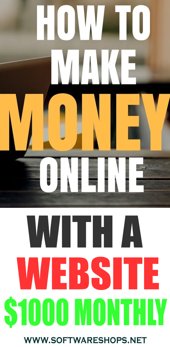 how to make money online with a website