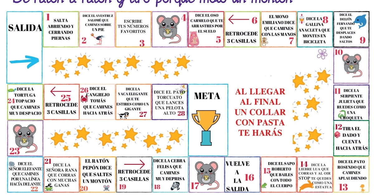 MOTRICIDAD CON EL JUEGO DEL RATÓN En el Aula de PT