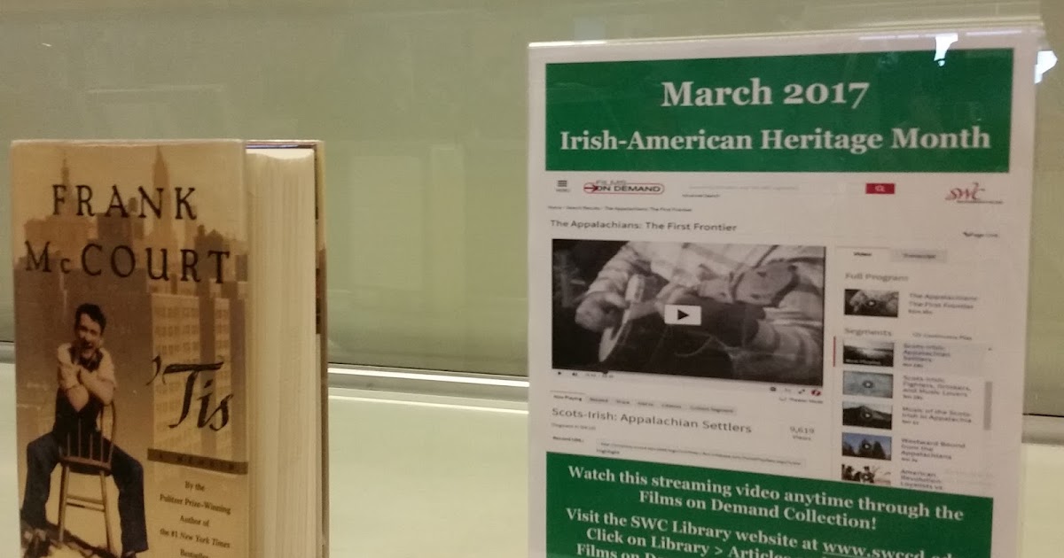 irish american heritage month