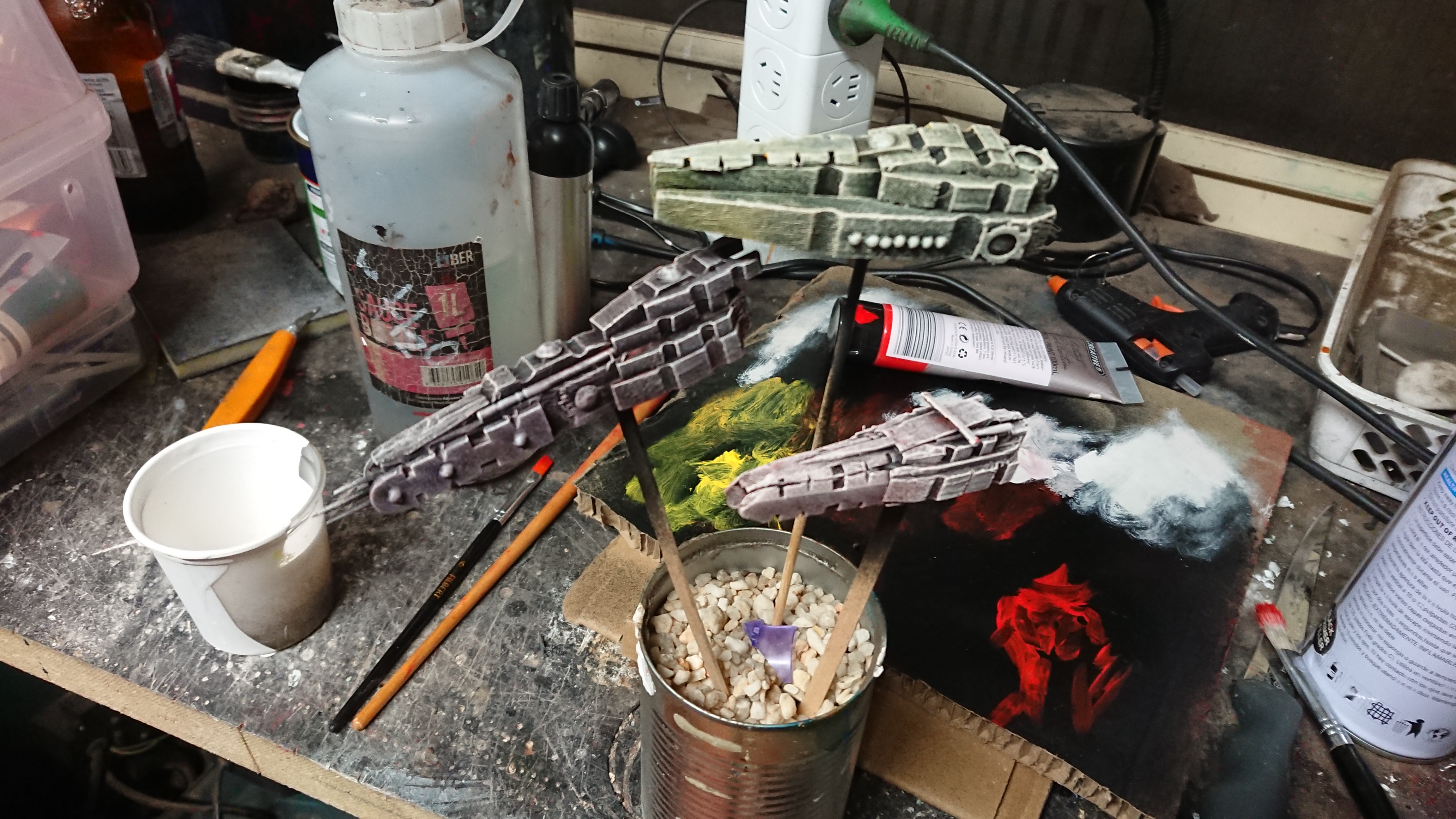 Berman Blog Clothespin aka Clothes Peg Spaceships