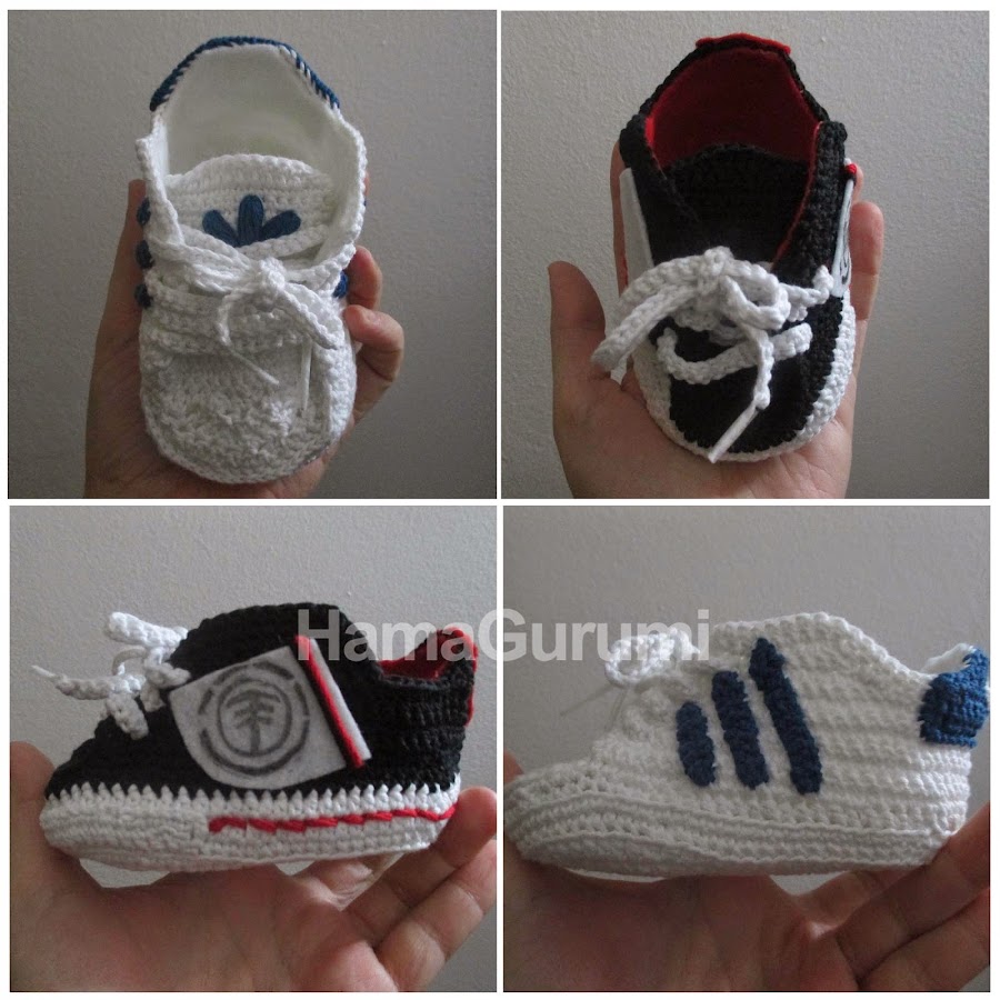 AMIGURUMI ] DE ADIDAS Y ELEMENT | Manualidades