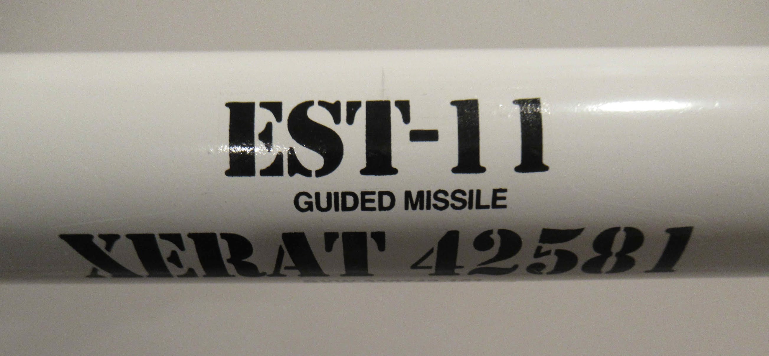 Model Rocket Building Estes Laser Lance 3218, Part 7, Decals