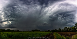 Wetterfotografie Gewitterzelle Mammatuswolken Nikon Sturmjäger stormchaser