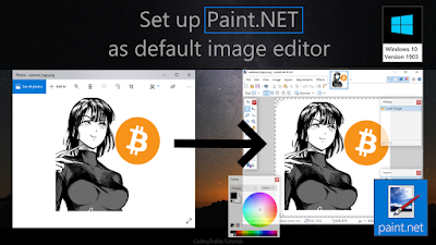 Set Paint.Net as default image editor on Windows 10 - tutorial screenshot 1