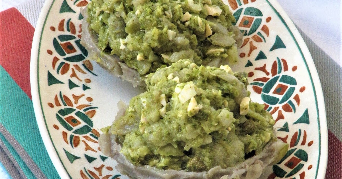 La cuisine d'ici et d'ISCA Artichauts sauce gribiche