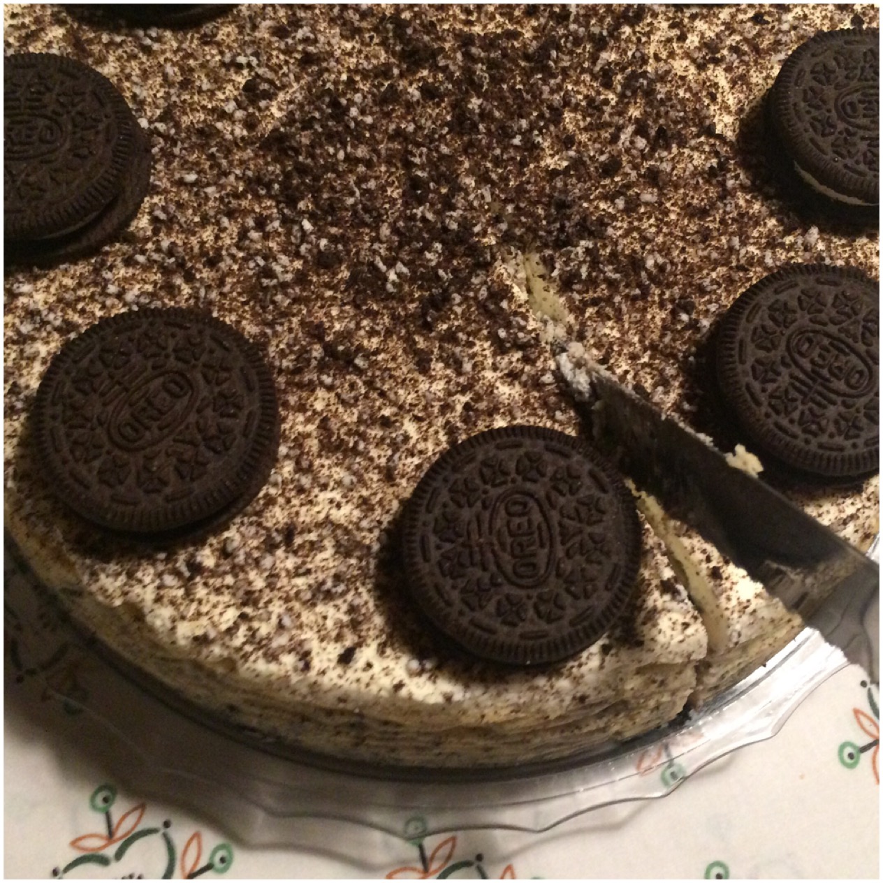 ApfelStrudel Kuchen Oreo Cheesecake {Alma Obregón}