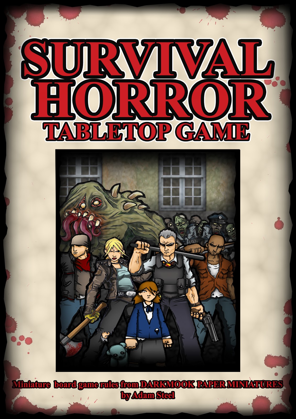 DARKMOOK MINIATURES SURVIVAL HORROR TABLETOP GAME RELEASED!