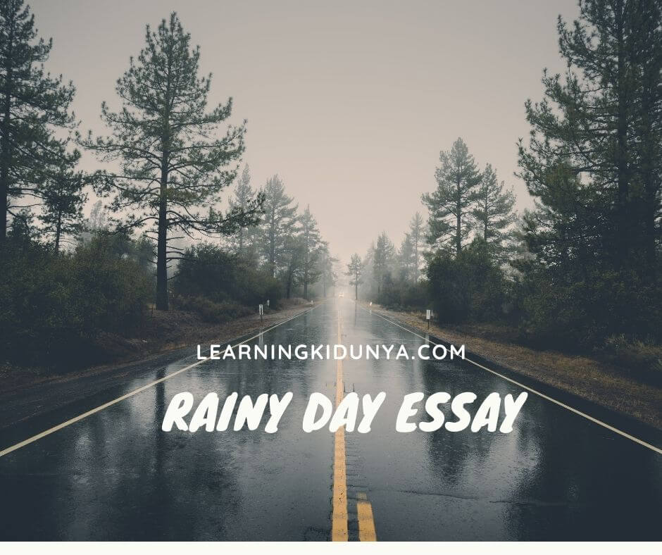 Monsoon | Rainy Season | ESSAY ON A RAINY DAY IN SUMMER | A RAINY DAY STORY