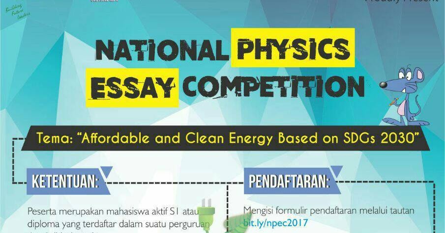 National essay competition image