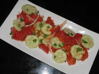 ENSALADA SHIRAZI (Tomate y pepino)