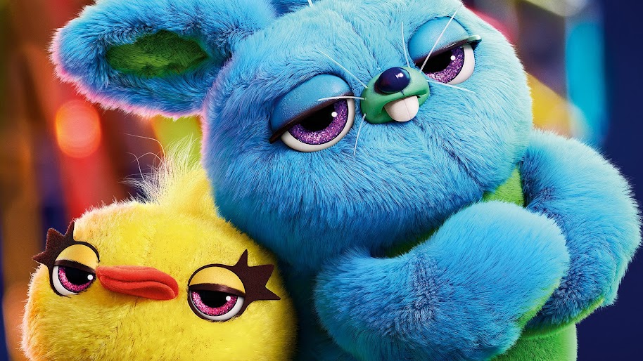 bunny and ducky from toy story 4