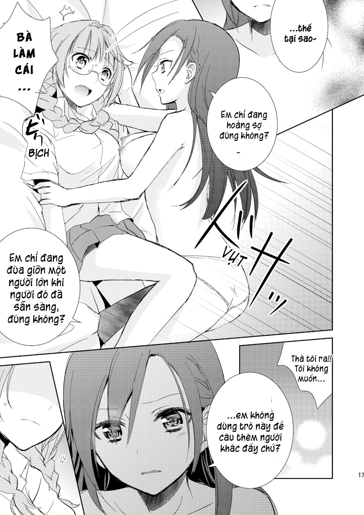 HentaiVN.net - Ảnh 16 - Tuyển tập Yuri Oneshot - Chap 147: Mikansei No Kimochi
