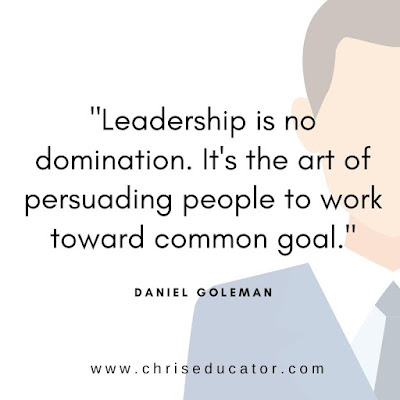 Leadership is not domination