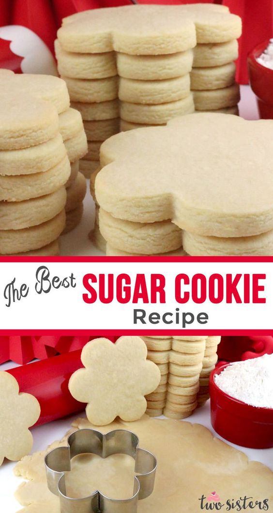THE BEST SUGAR COOKIE RECIPE HEALTHY FOOD