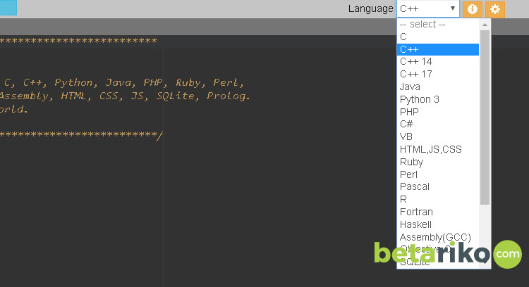 √ Cara Menggunakan Compiler OnlineGDB C++, Phyton, Java - Betariko