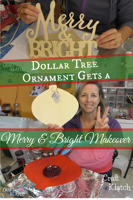 Dollar Tree Ornament Makeover #2 and this time we added glitz and glam to the Christmas decoration tutorial! A little resin and glitter make holiday art! Fun Christmas craft ideas! Dollar store crafts are great for decorating on a budget! #craftklatch #craftideas #chiristmas #christmascrafts #resin #resinart #dollartree #dollartreecrafts #dollartreediys