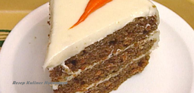 Cara Membuat Kue Wortel-Makanan Khas Inggris