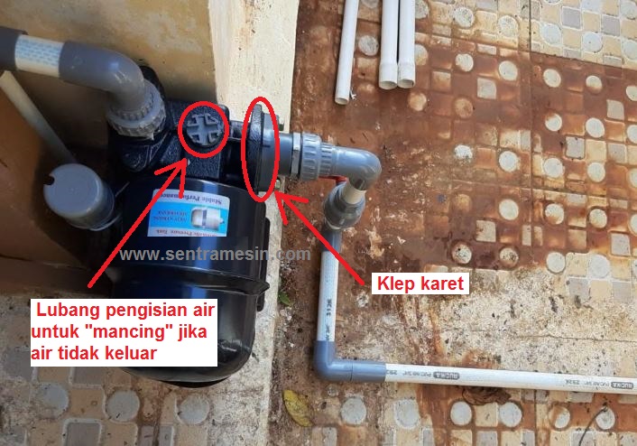 Apa Penyebab Pompa Air Tidak Menyedot Menghisap Sentramesin