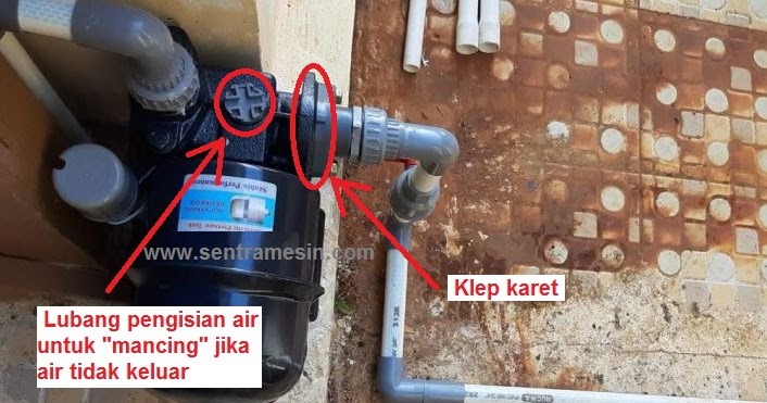 Apa Penyebab Pompa Air Tidak Menyedot Menghisap Sentramesin