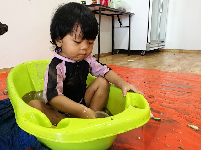 sensory messy play open house event space penang dr nurhaya lactation centre