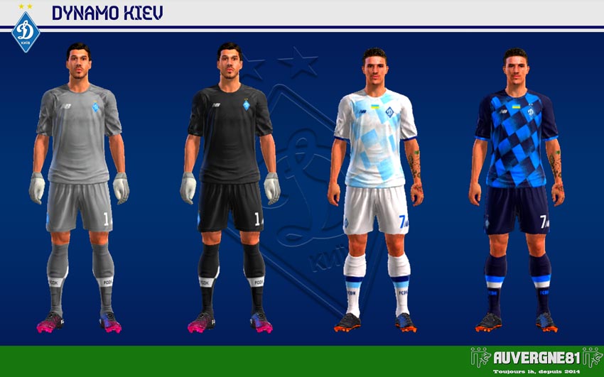 Kits Dynamo Kiev 2021-2022 For PES 2013
