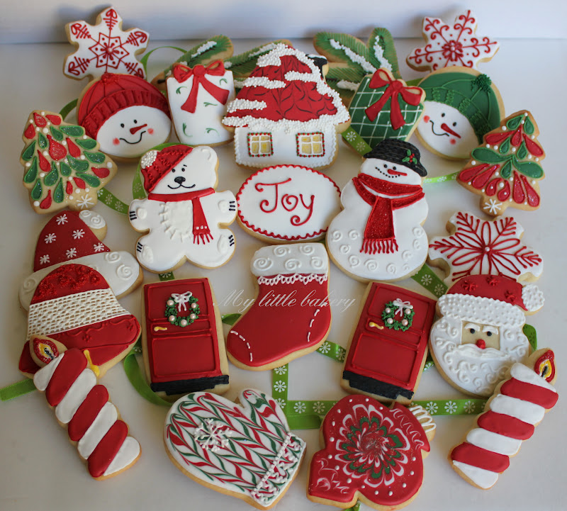 My little bakery 🌹 Christmas cookie set