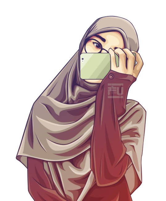 Gambar kartun muslimah dewasa terbaru