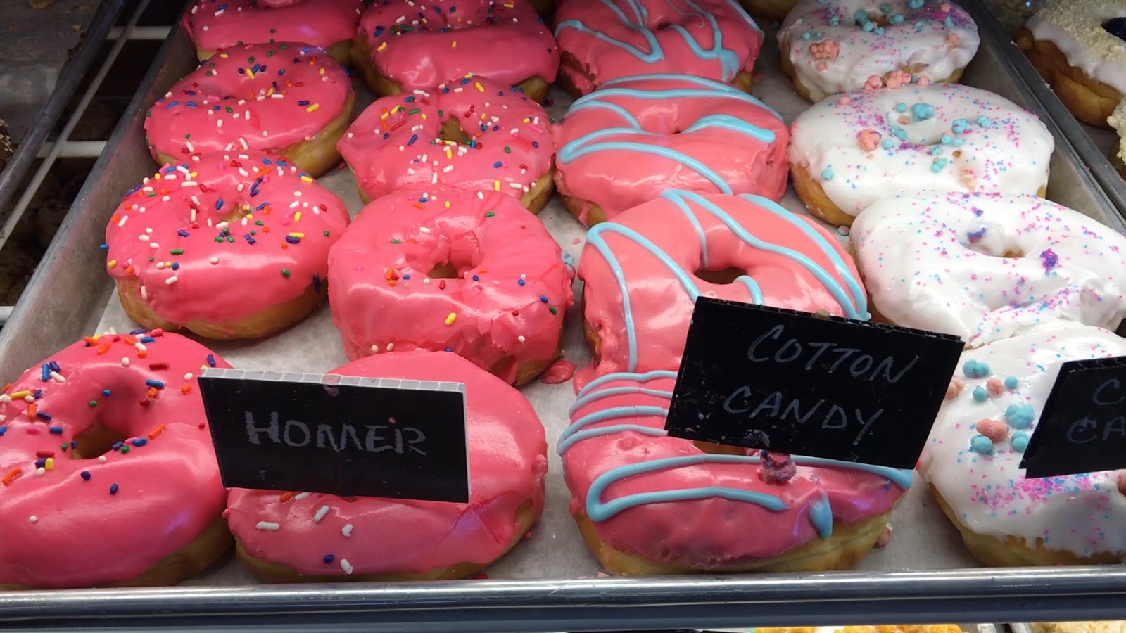 Cookie Monster vs. Fritter at Hurts Donut Co.