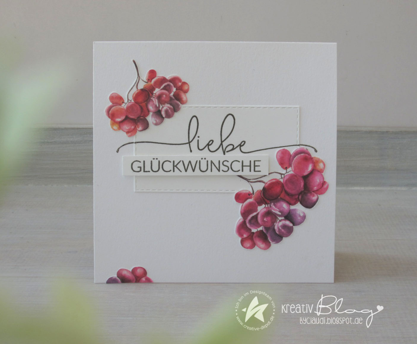 Kreativ Blog By Claudi Herbstliche Geburtstagskarte