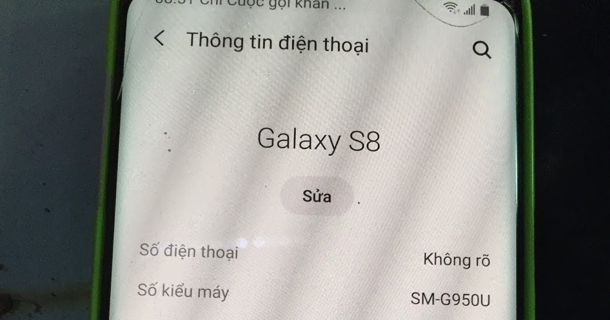 Galaxy S8 G950U Bit 8 Unlock Network Mở Mạng