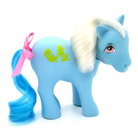 My Little Pony Squeezer Year Six Happy Tails Ponies G1 Pony