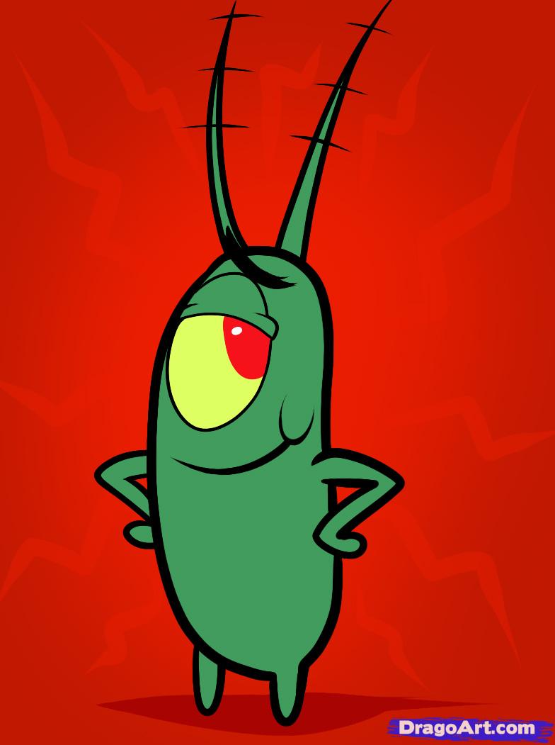 Plankton Bob Esponja Personajes Dibujos De Bob Esponja Y Bob Esponja ...