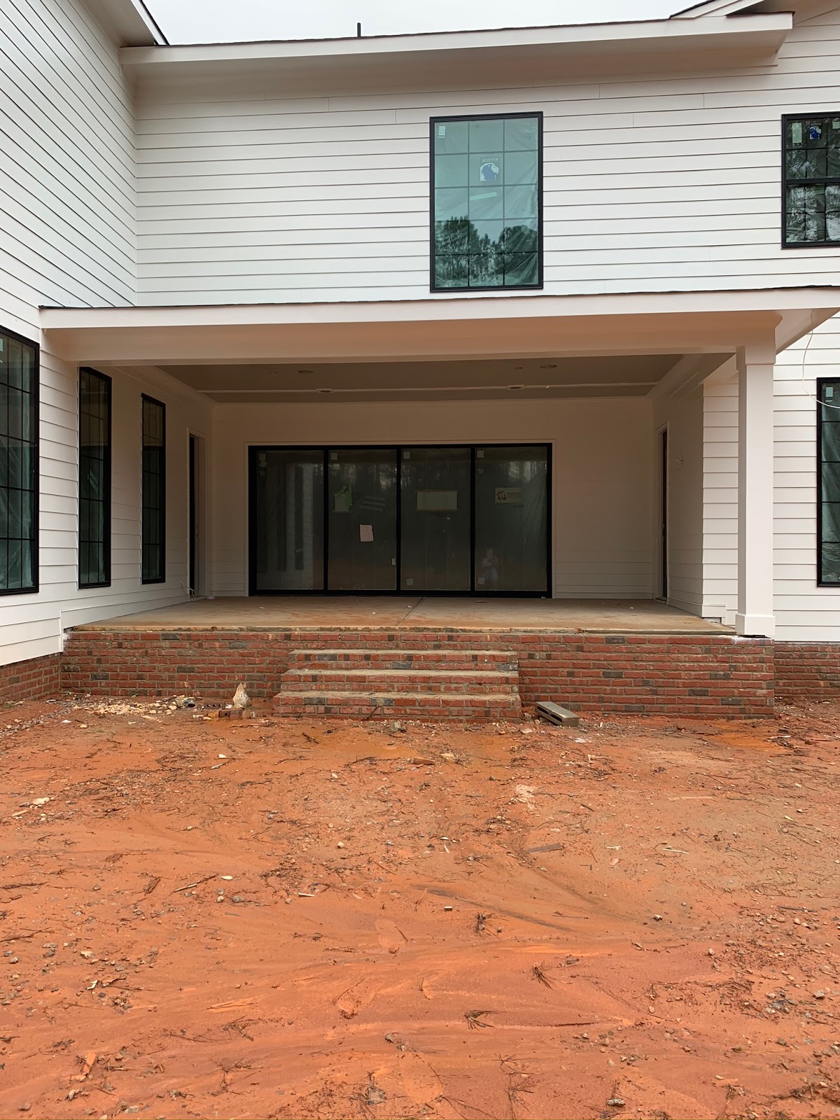 Weatherly House Sherwin Williams Alabaster Exterior