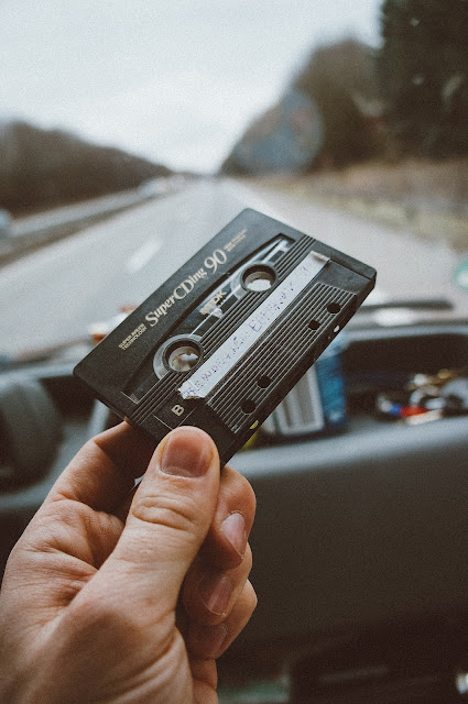 cassette in car