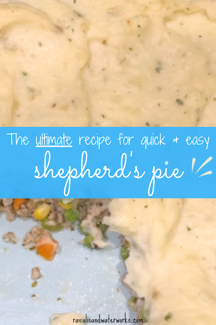 quick dinner meals; easy dinners; easy things to cook; fast dinner ideas; how to make shepherd's pie