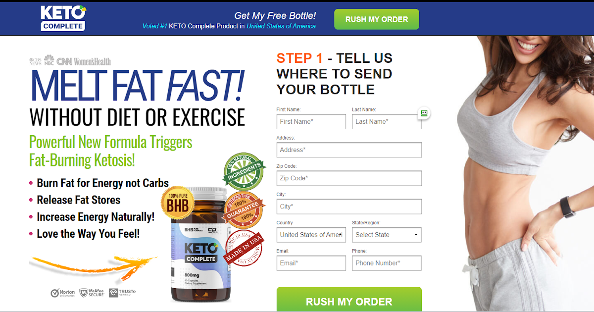 Keto Complete Diet - Complete Keto Pills Reviews Ingredients With