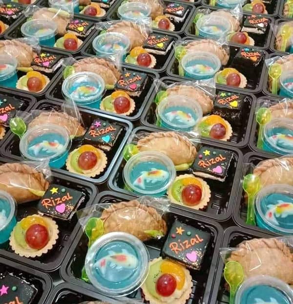 makanan snack box murah contoh makanan snack box