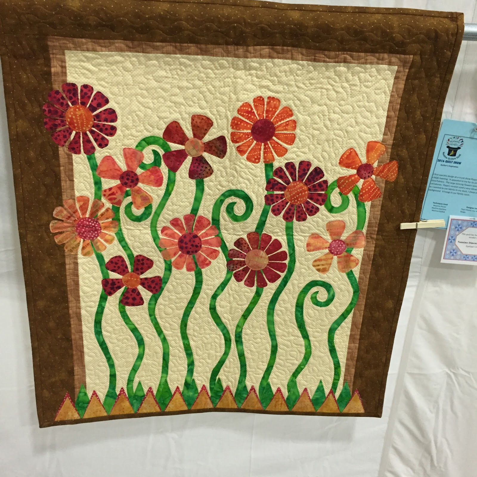 Sweet P Quilting and Creations Nanaimo Quilters' Quilt Show...Part 2!