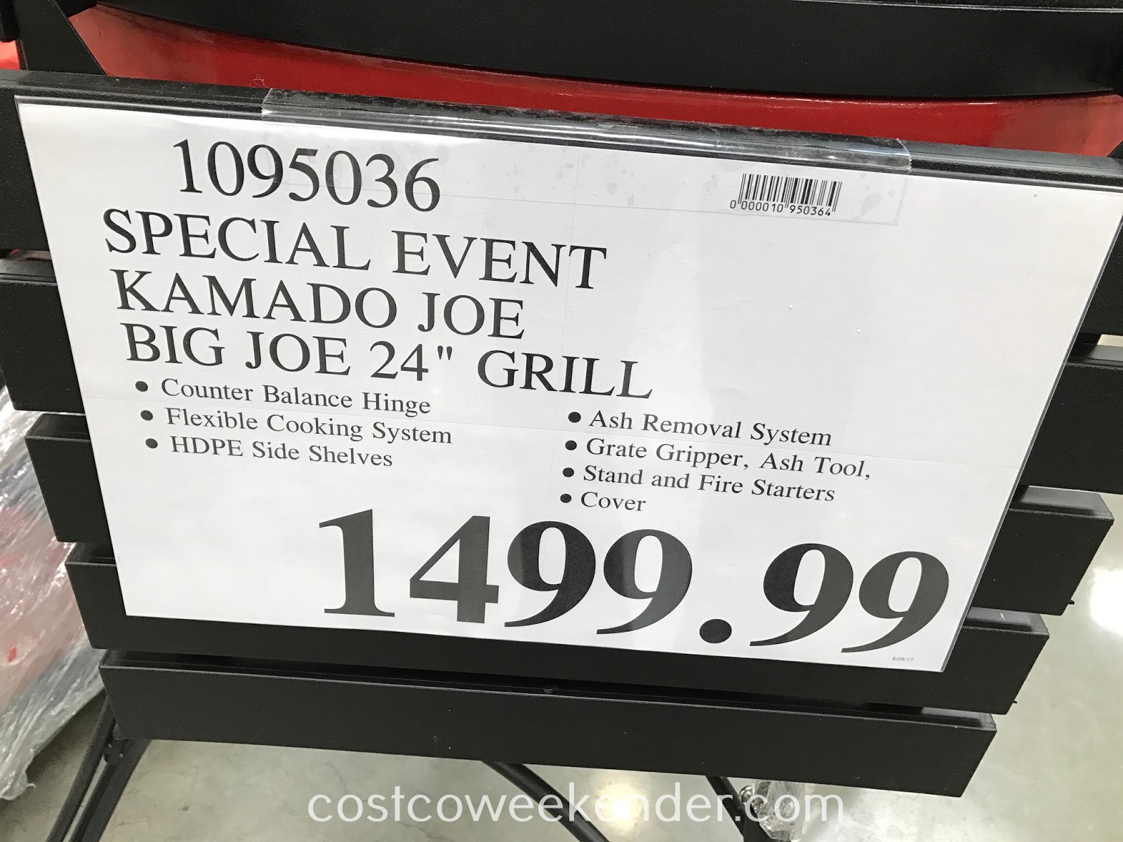 Kamado Joe Big Joe 24inch Grill Costco Weekender