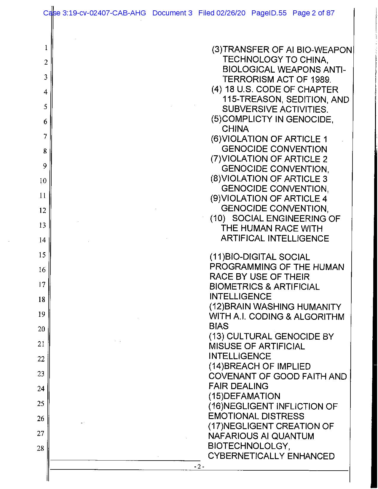 MID 2020 gitmo update arrests, indictments, executions. 