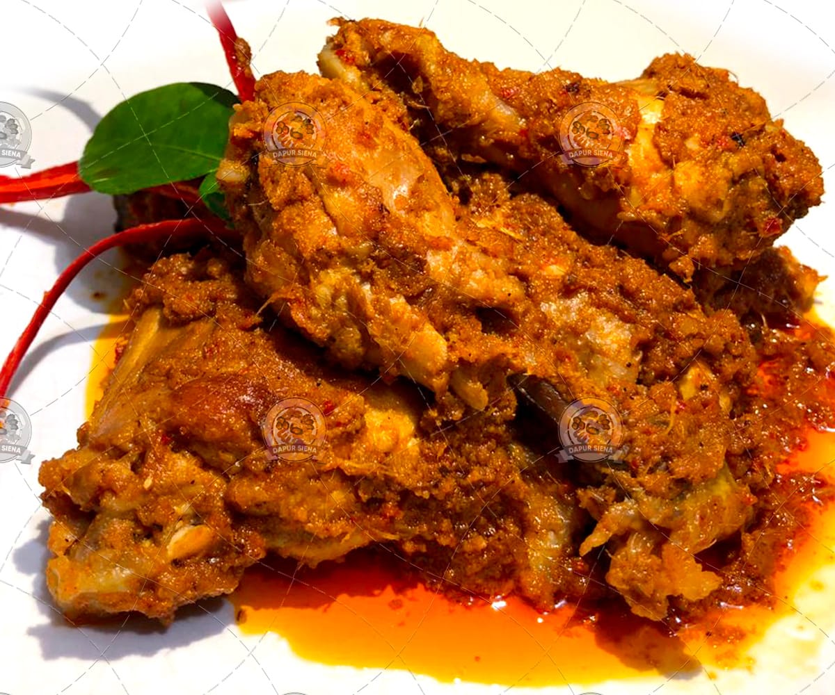 Resep Rendang Ayam Rendang Ayam Masakan Padang Asli