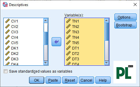 Thống kê mô tả trên SPSS