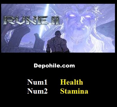 Rune 2 (PC) Oyunu Can ve Dayanıklık +2 Trainer Hilesi İndir